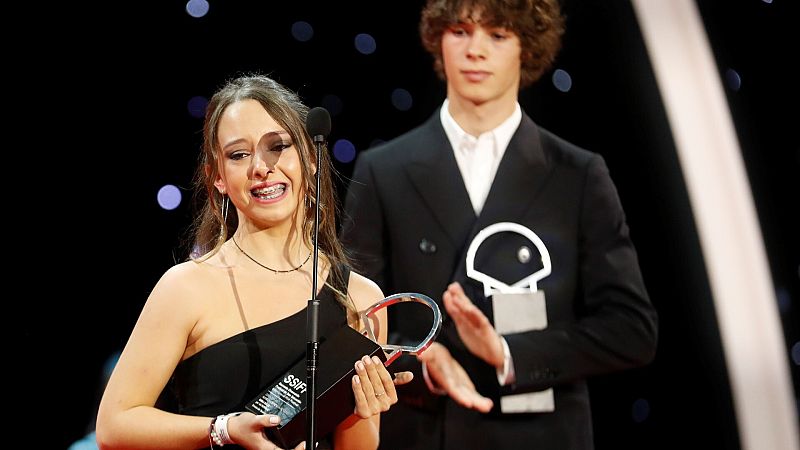 L'actriu catalana Carla Quílez recull la Conxa de Plata a la millor interpretació | EFE