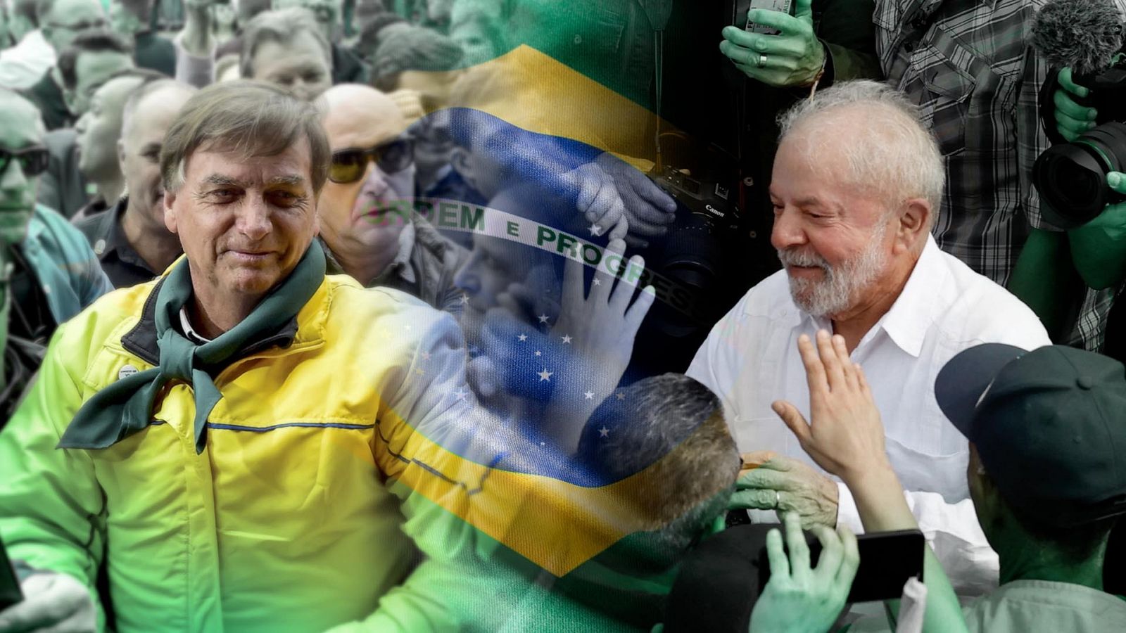 Jair Bolsonaro y Lula da Silva