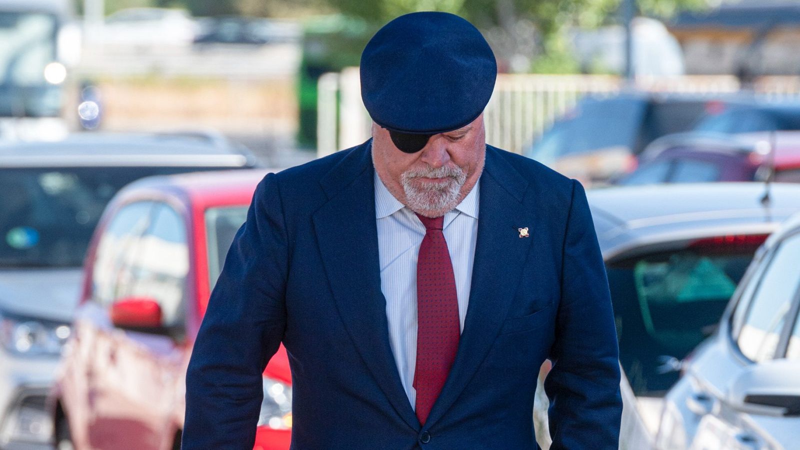 El excomisario José Villarejo a su llegada a la Audiencia Nacional 