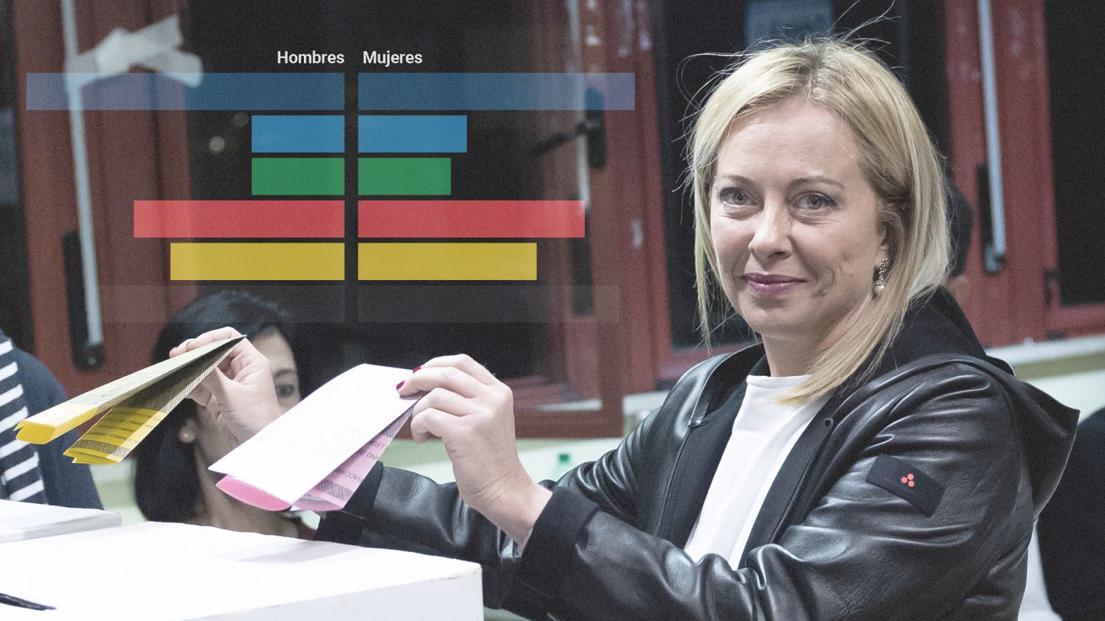 La presidenta de Hermanos de Italia (FdI), Giorgia Meloni