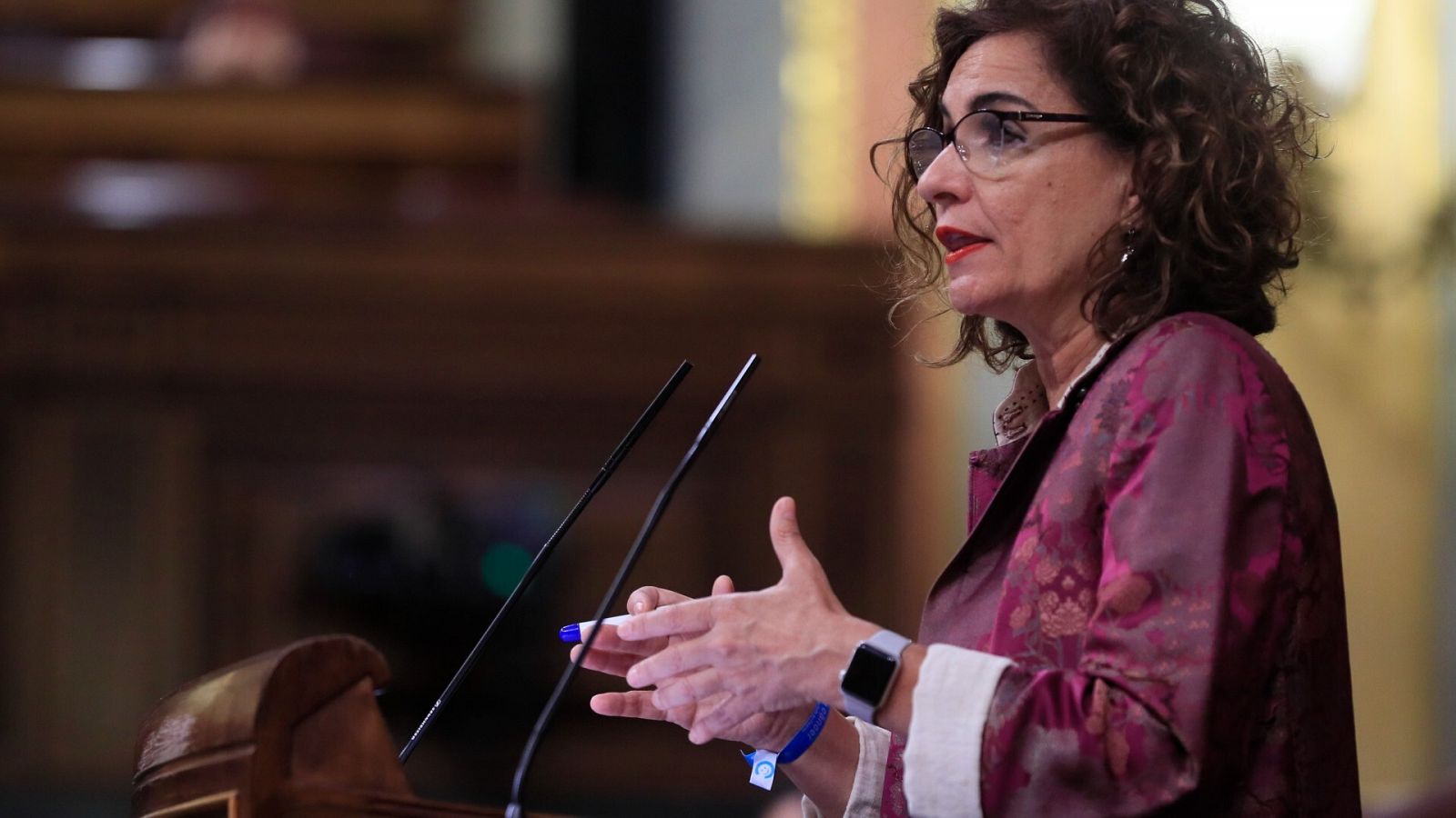 La ministra de Hacienda, María Jesús Montero