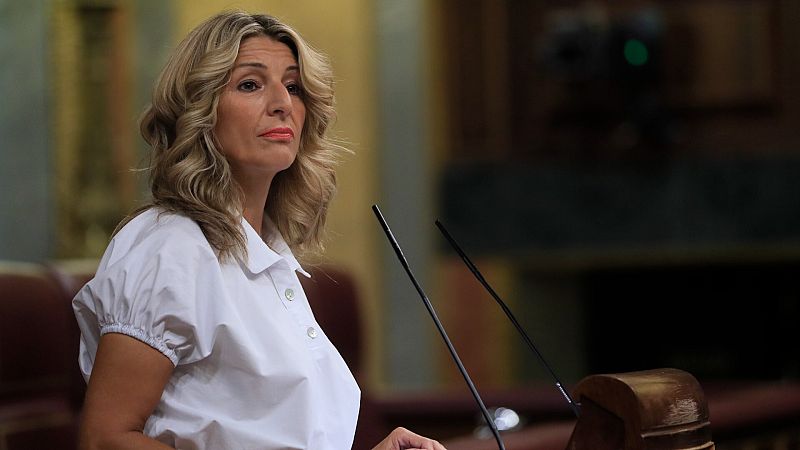 La vicepresidenta segunda, Yolanda Díaz