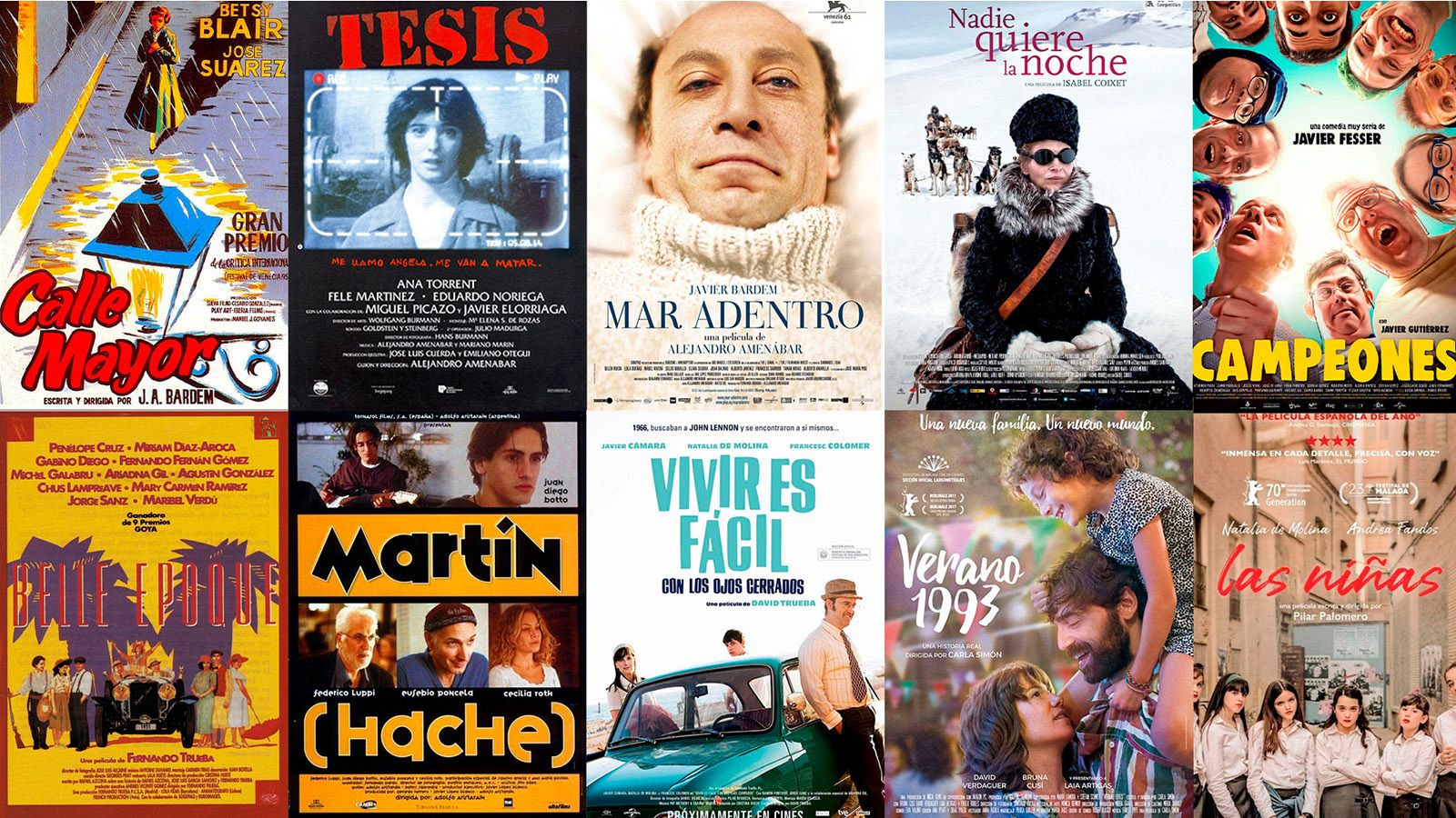Maratón en RTVE Play con lo mejor del cine español