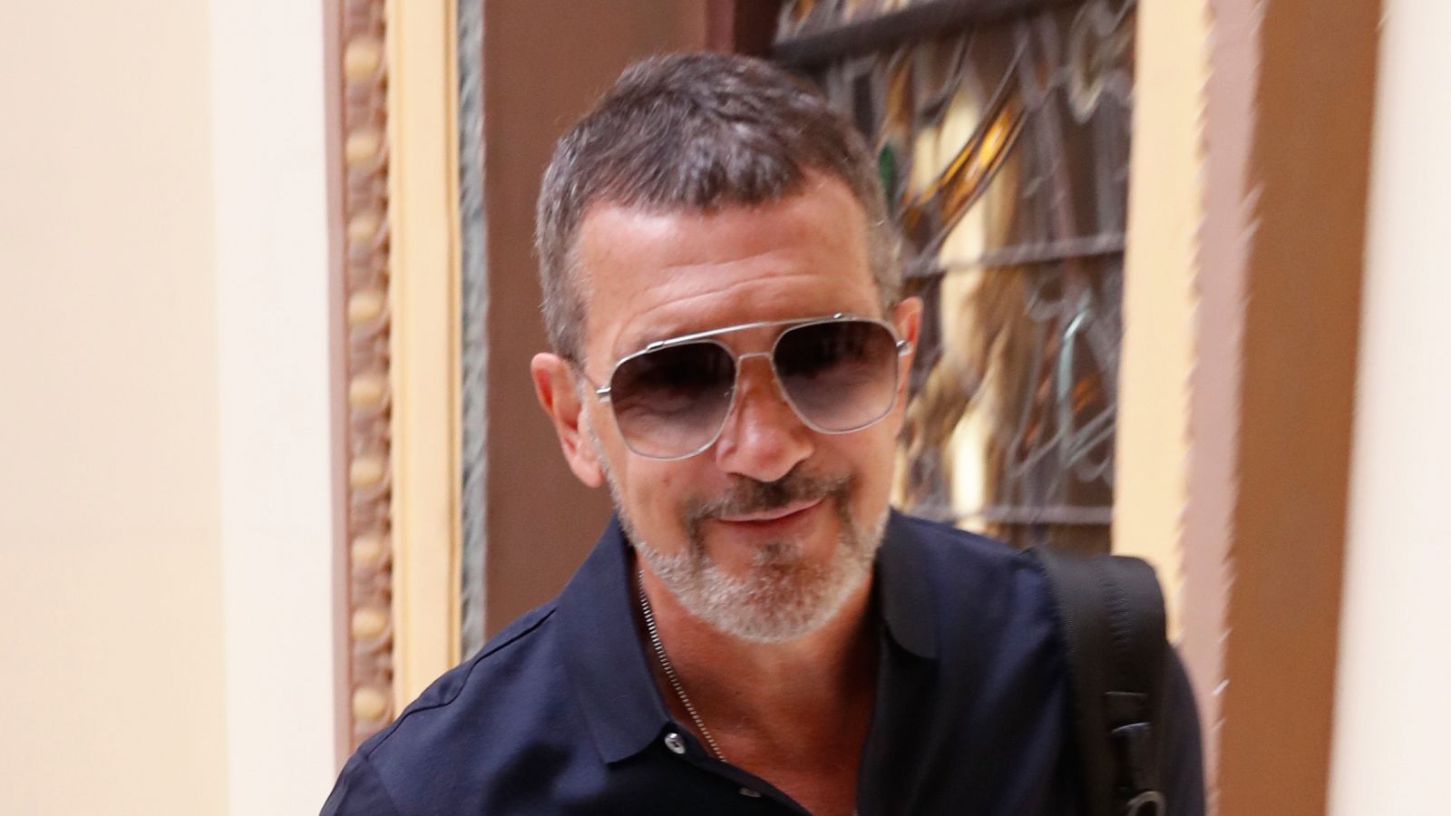 El actor Antonio Banderas, en la presentación del nuevo espacio cultural que impulsará en Málaga.