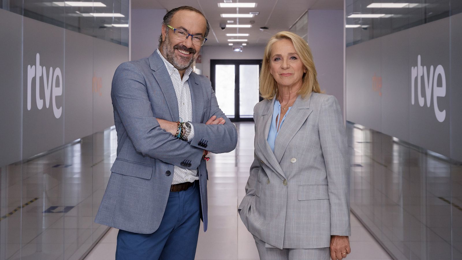 Elena Sánchez y Jesús Marchamalo