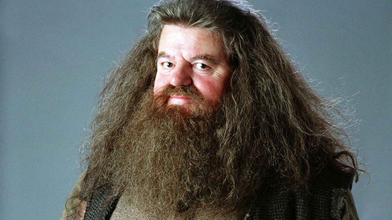 Robbie Coltrane es Hagrid en Harry Potter