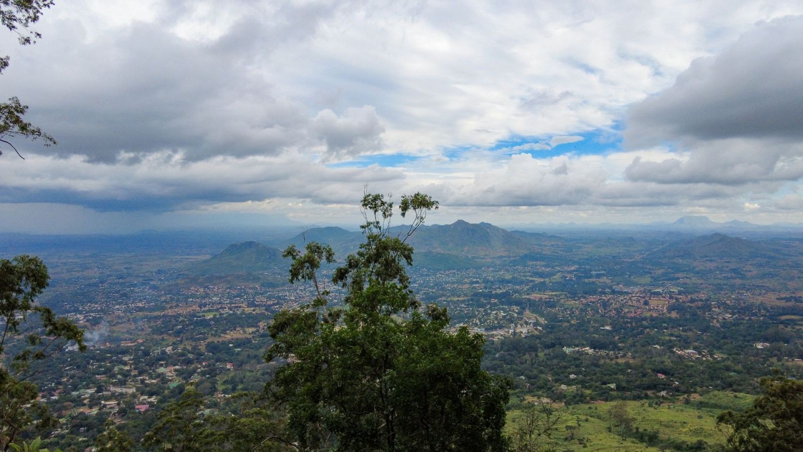 La región de Zomba en Malawi