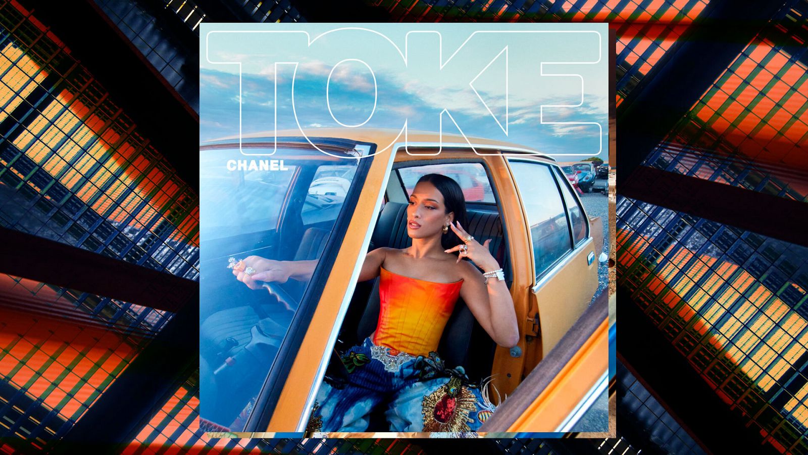 Portada de "TOKE", el nuevo sencillo de Chanel Terrero