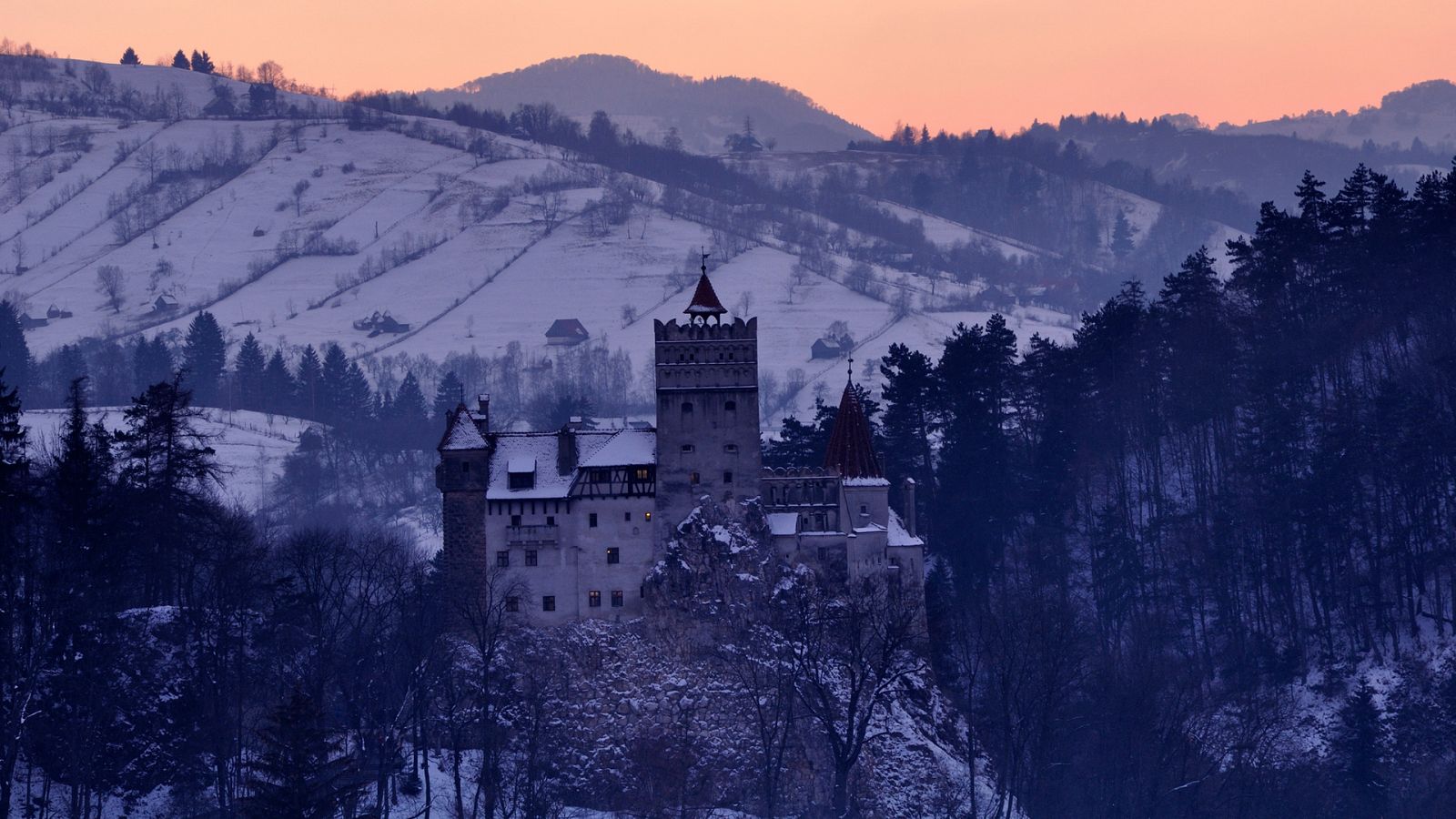 Castillo de Bran, en Brasov, Rumania.