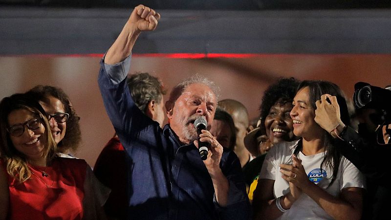 El presidente electo de Brasil, Luiz Inácio Lula da Silva