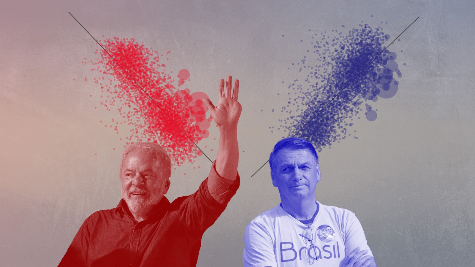 Los resultados de Lula y Bolsonaro reflejan la división de Brasil