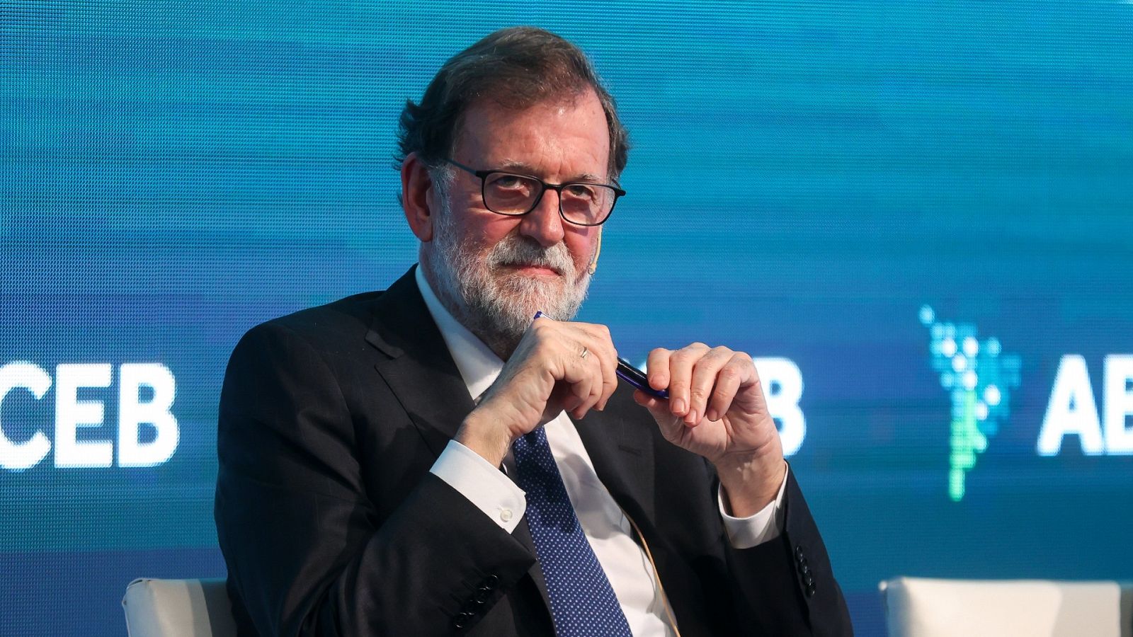 El expresidente de España Mariano Rajoy, este martes en Buenos Aires