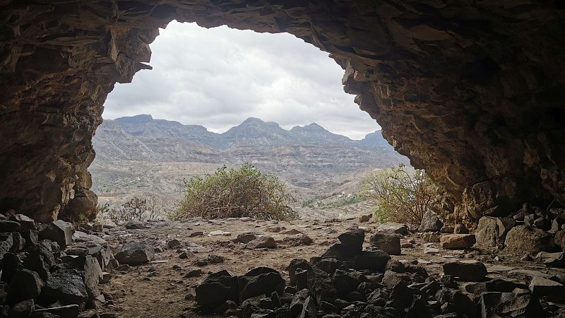 Los huesos han aparecido en el yacimiento prehispánico de La Fortaleza, en Gran Canaria.