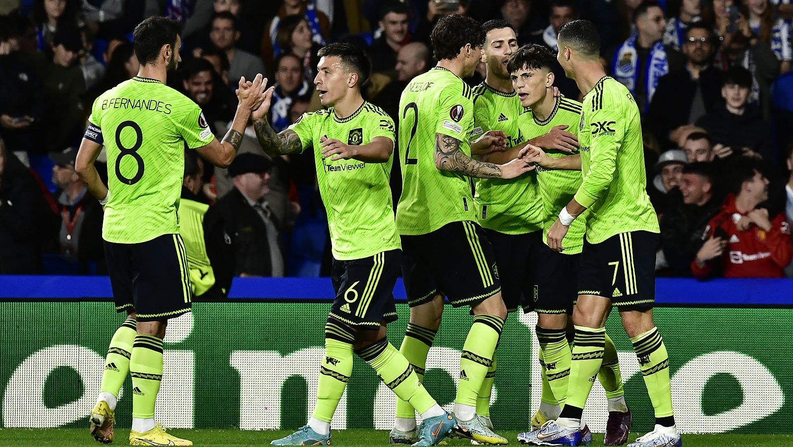  El argentino Garnacho anotó el único gol del partido