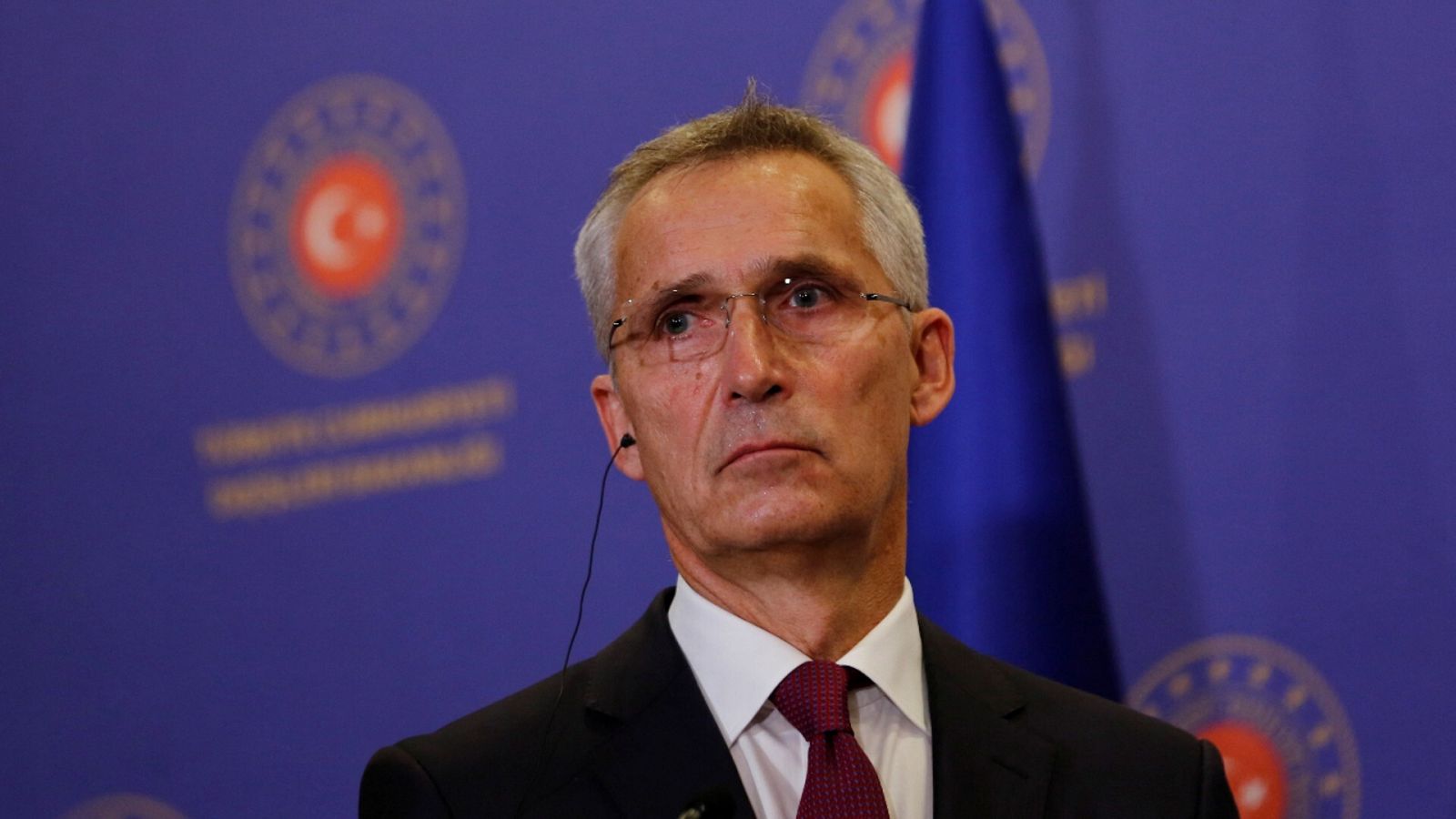 Una imagen del 3 de noviembre de 2022 del secretario general de la OTAN, Jens Stoltenberg.