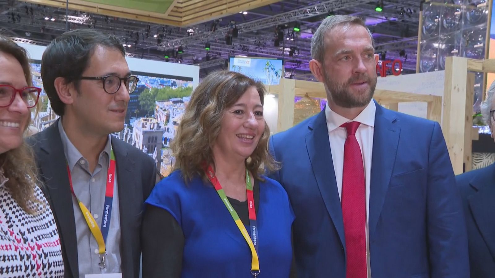 La presidenta del Govern, Francina Armengol, a la World Travel Market de Londres