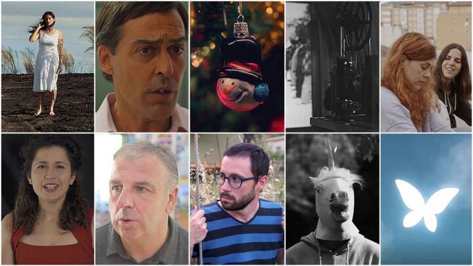 Imágenes de las 10 obras finalistas del XIII Concurso de Cortos RNE.