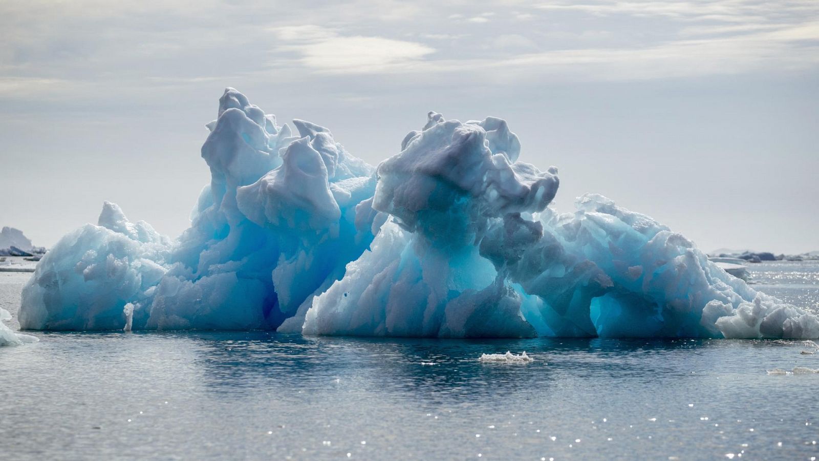 Imagen de un iceberg en Groenlandia.