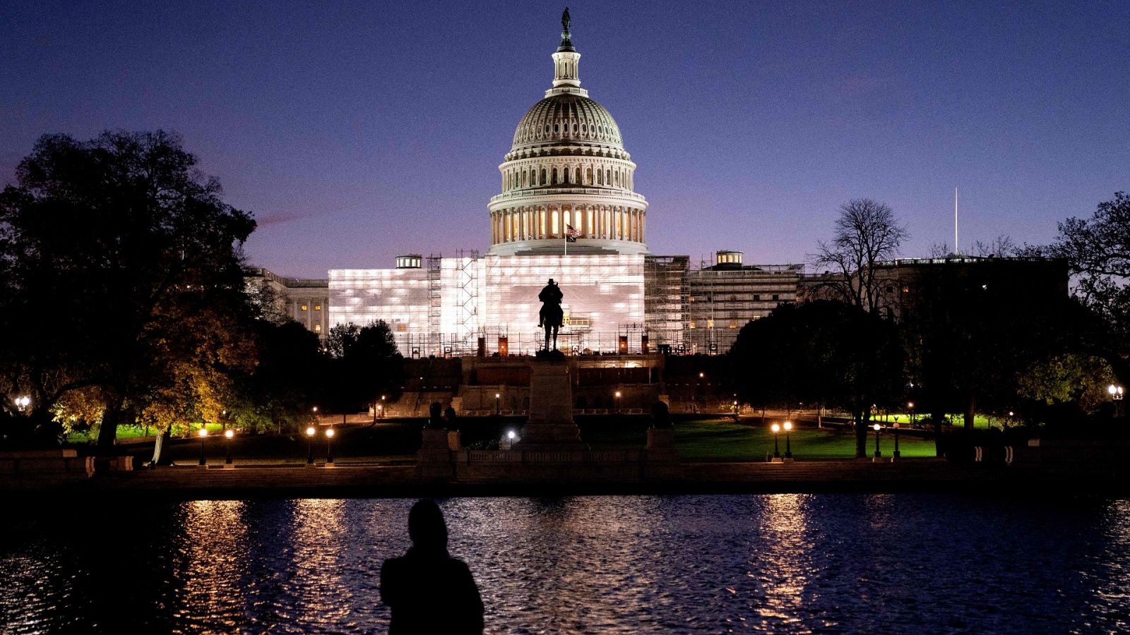 Imagen del exterior del Capitolio, sede del Senado de Estados Unidos