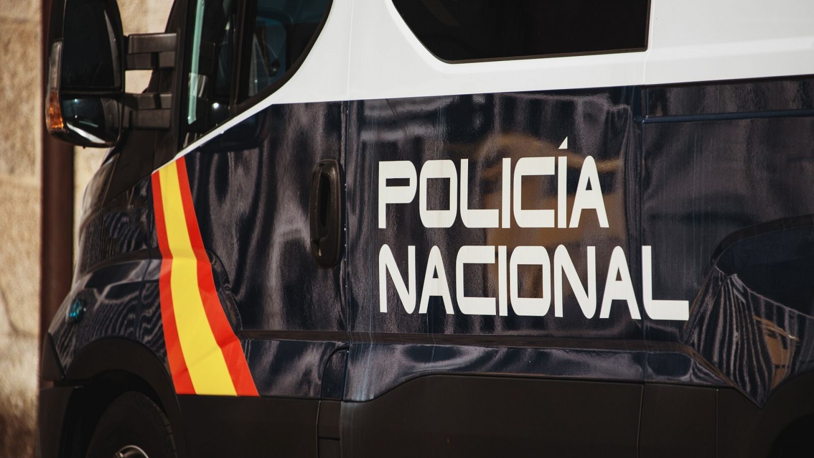 Imagen de un furgón de la Policía Nacional