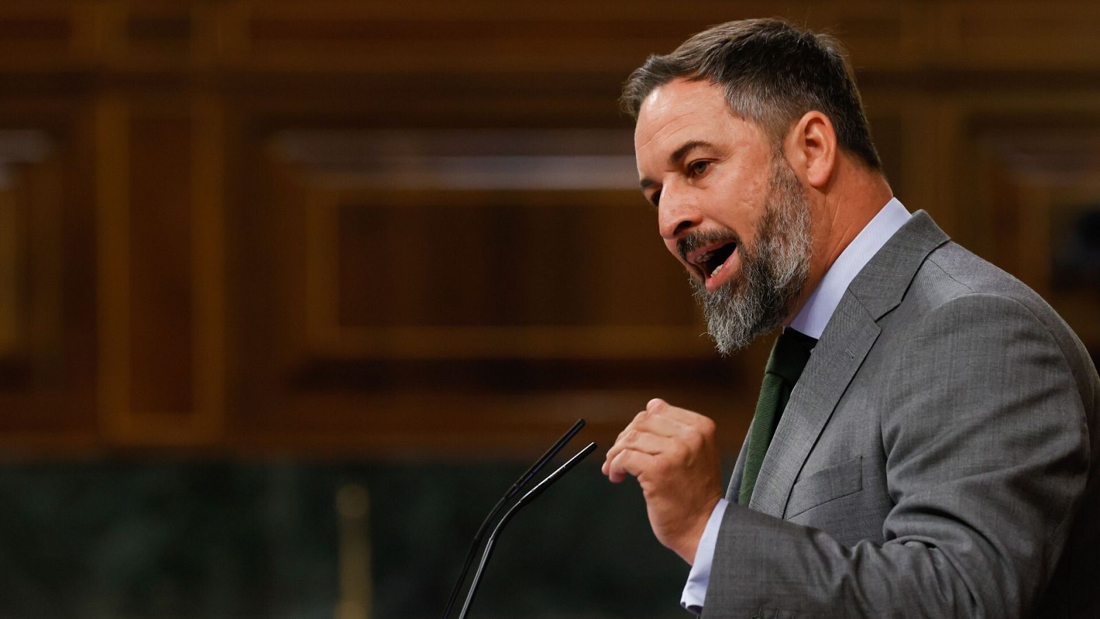 Abascal insta al PP a presentar una moción de censura contra Sánchez