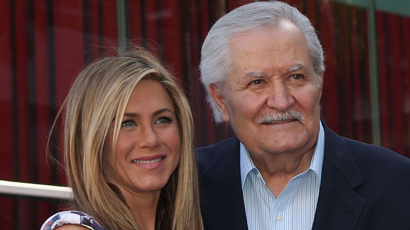 Imagen Jennifer Aniston y su padre John Anthony Aniston