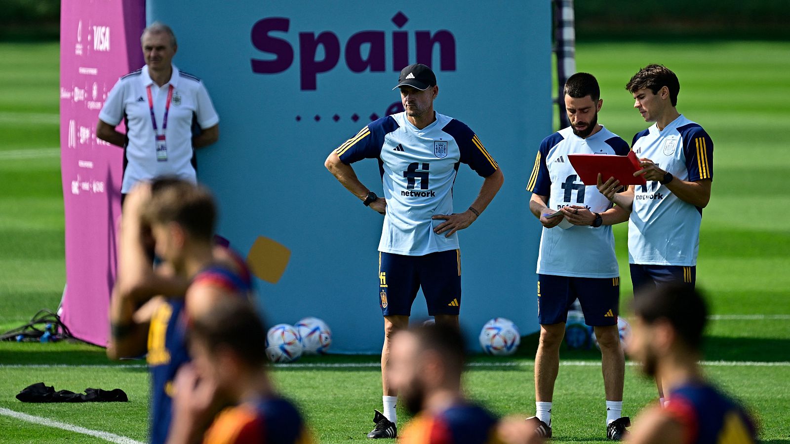 España - Costa Rica: entrenamiento de la Selección