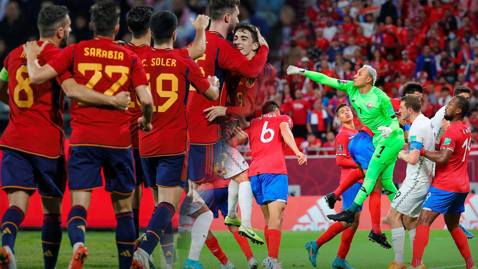 Hora del partido de españa hoy