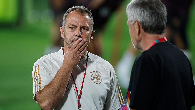 Alineaciones Alemania - Japón: El seleccionador alemán, Hansi Flick