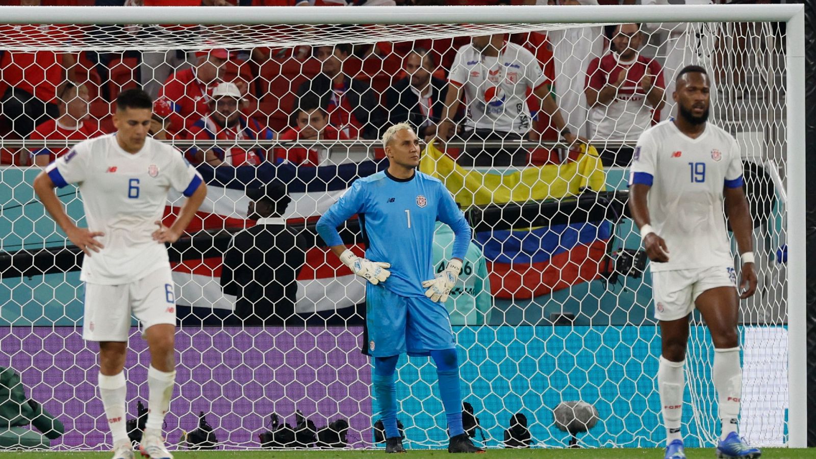 Mundial de Qatar: Navas se lamenta tras perder contra España