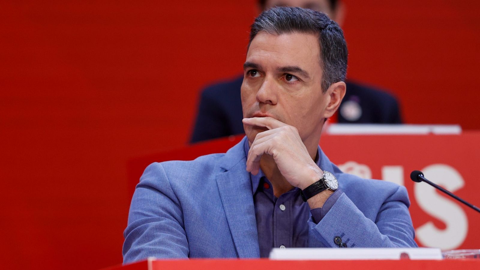 El secretario general del PSOE, Pedro Sánchez, en la clausura del XXVI Congreso de la Internacional Socialista