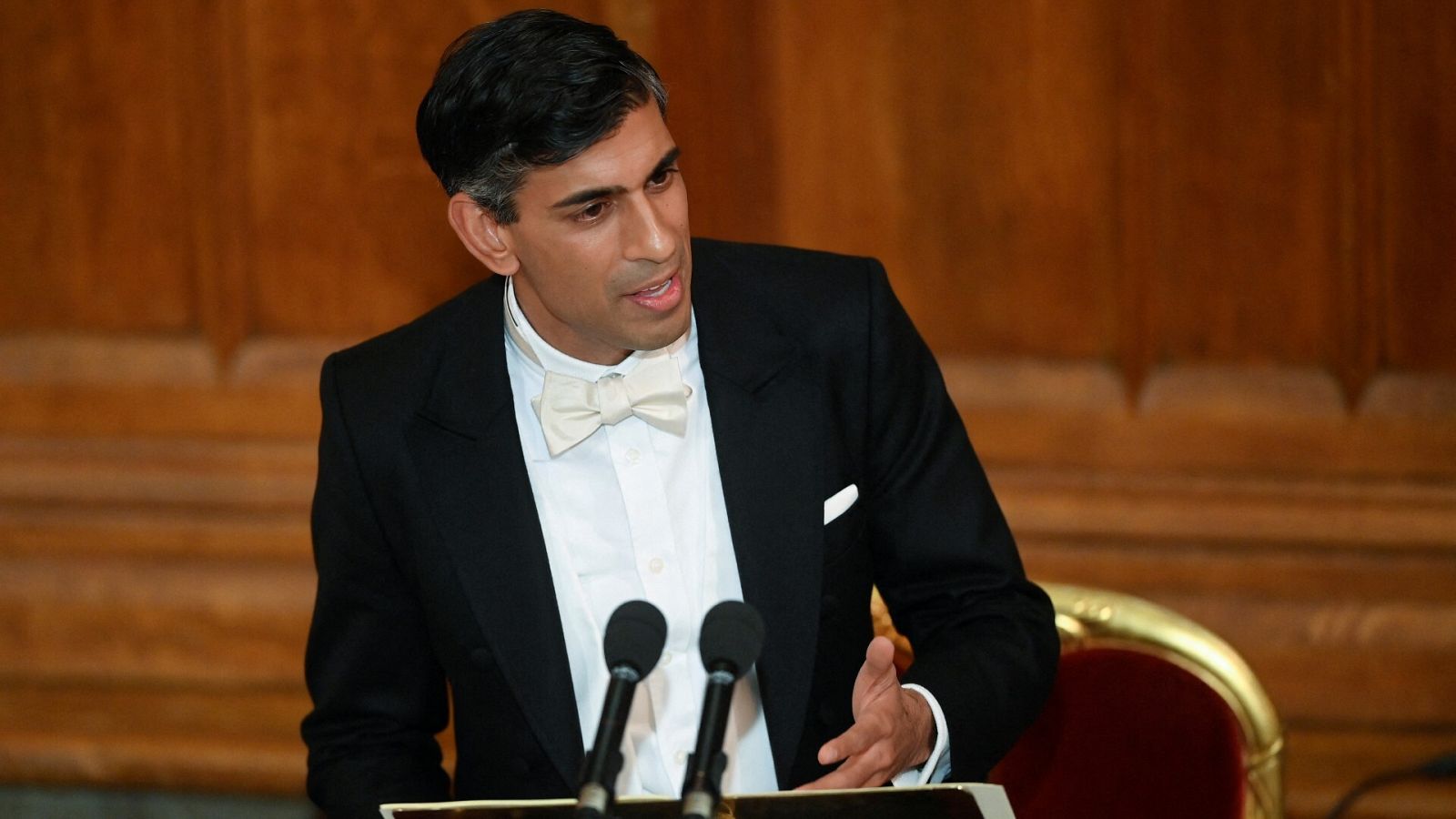 El primer ministro británico, Rishi Sunak