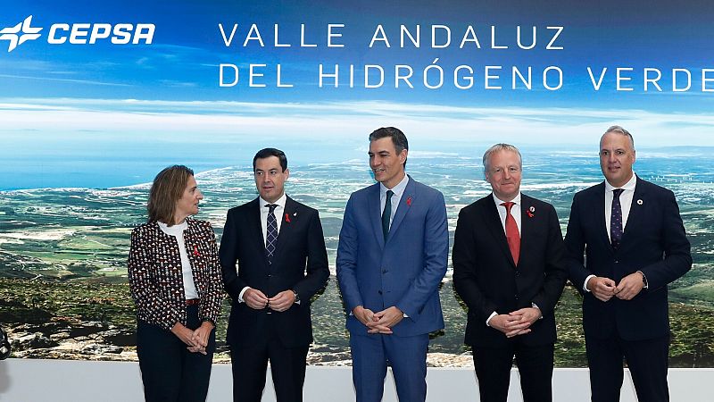 Cepsa invierte 3.000 millones para desarrollar en Andalucía el mayor proyecto de hidrógeno verde en Europa