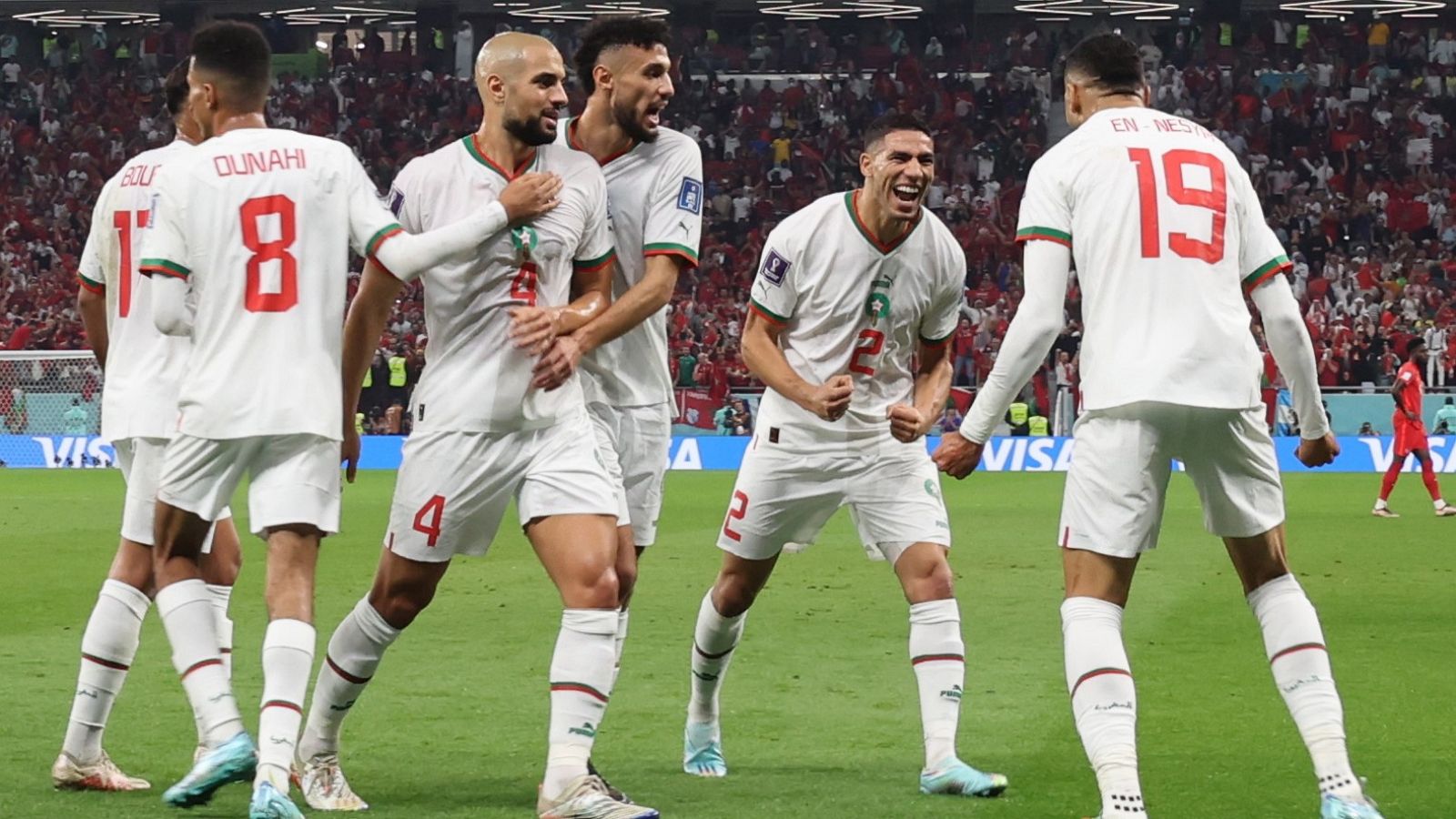 Ziyech y El-nesyri hacen a Marruecos primera de grupo y Canadá se despide sin un solo punto