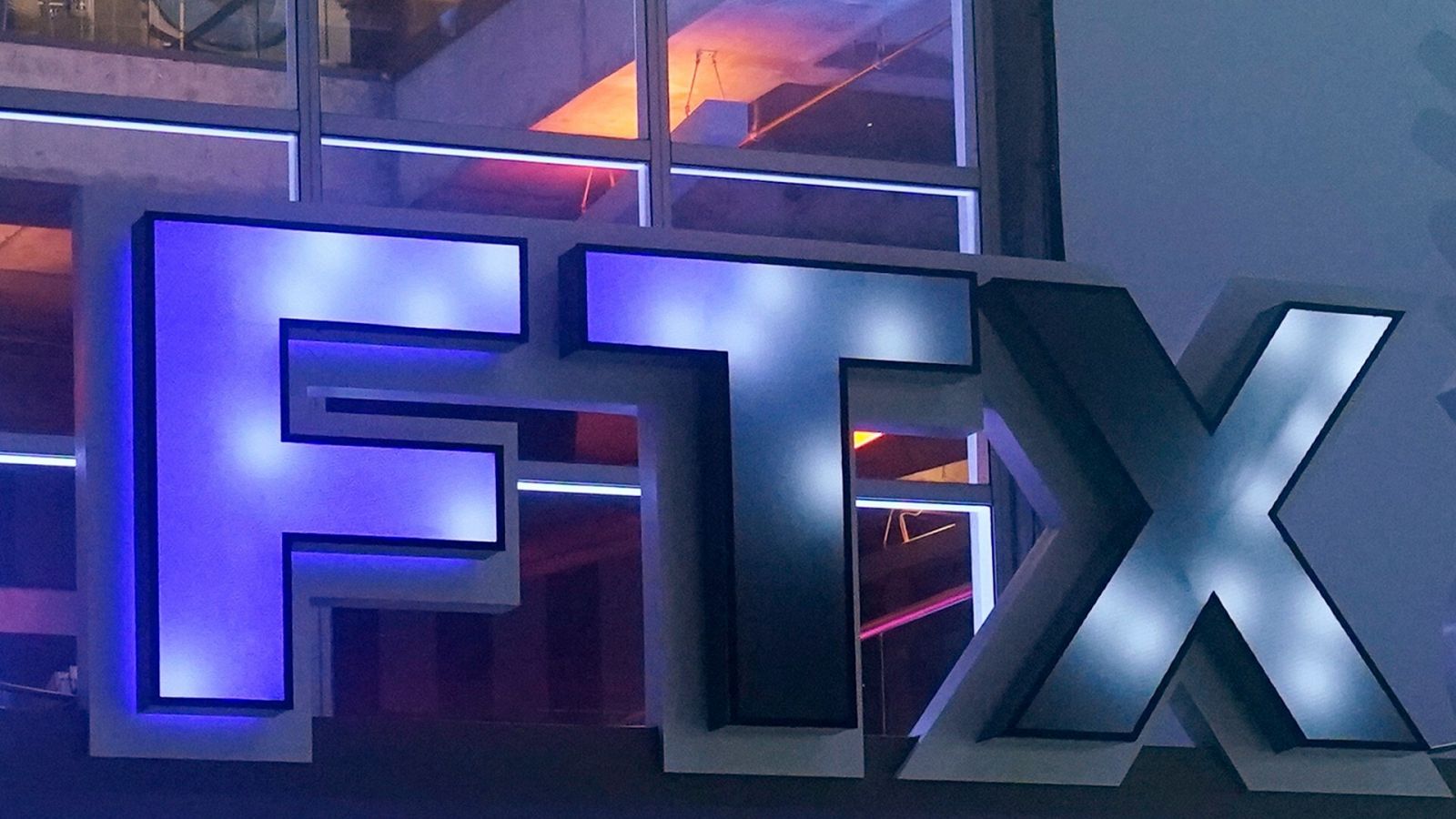 Logo de la empresa quebrada de criptomonedas FTX