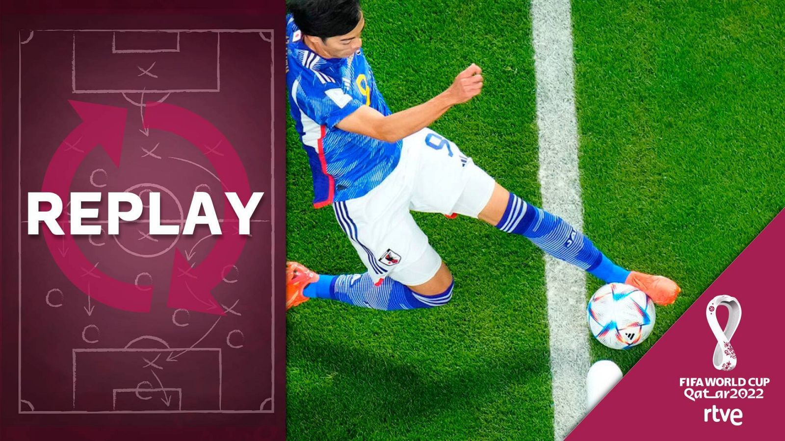 Vídeo que repasa el polémico gol de Japón a España que el VAR dio por bueno.