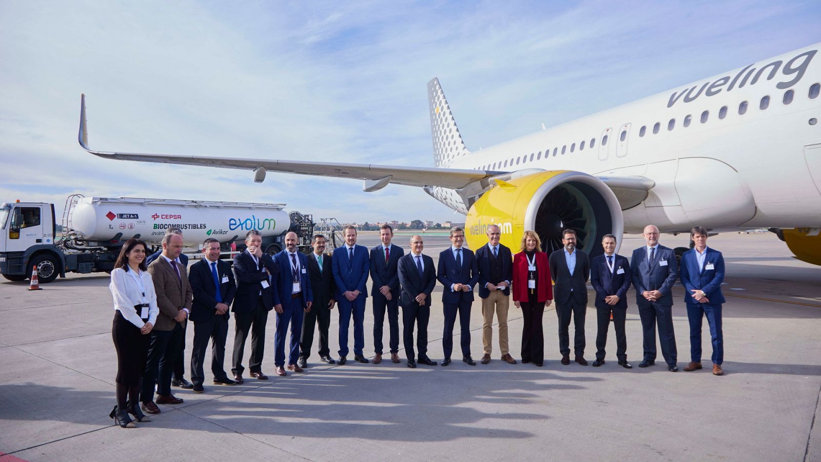 Presentación del nuevo combustible sostenible para aviones en Sevilla