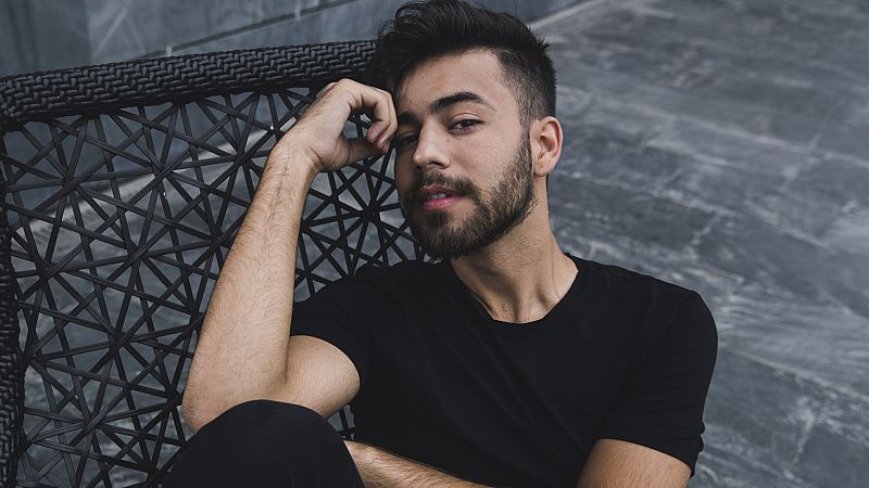 Imagen del cantante Agoney