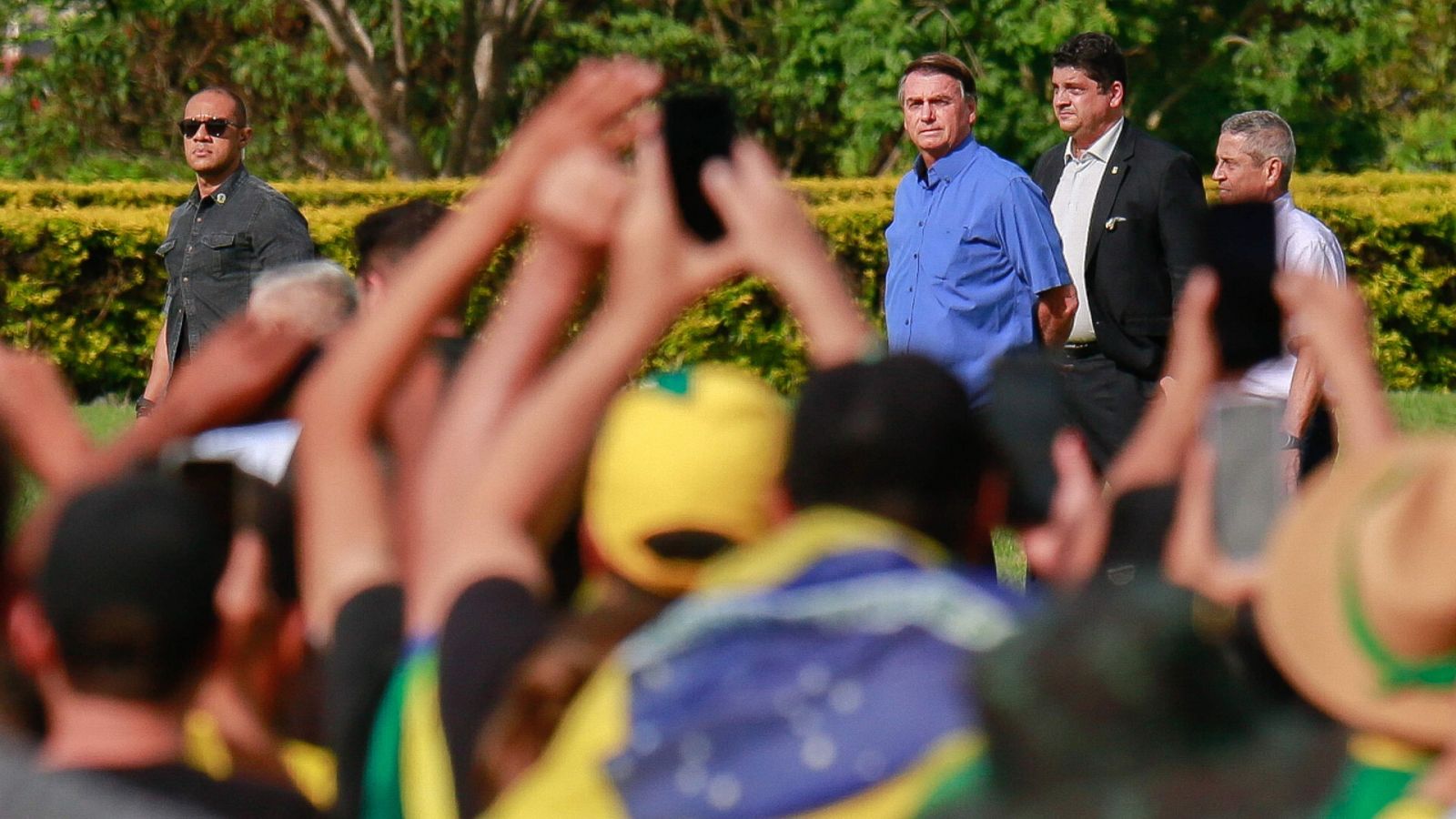 Una imagen del presidente de Brasil, Jair Bolsonaro.