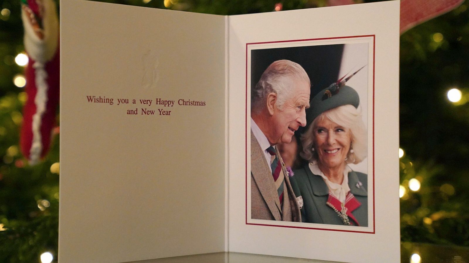 Felicitación de Navidad Carlos III y Camila 2022