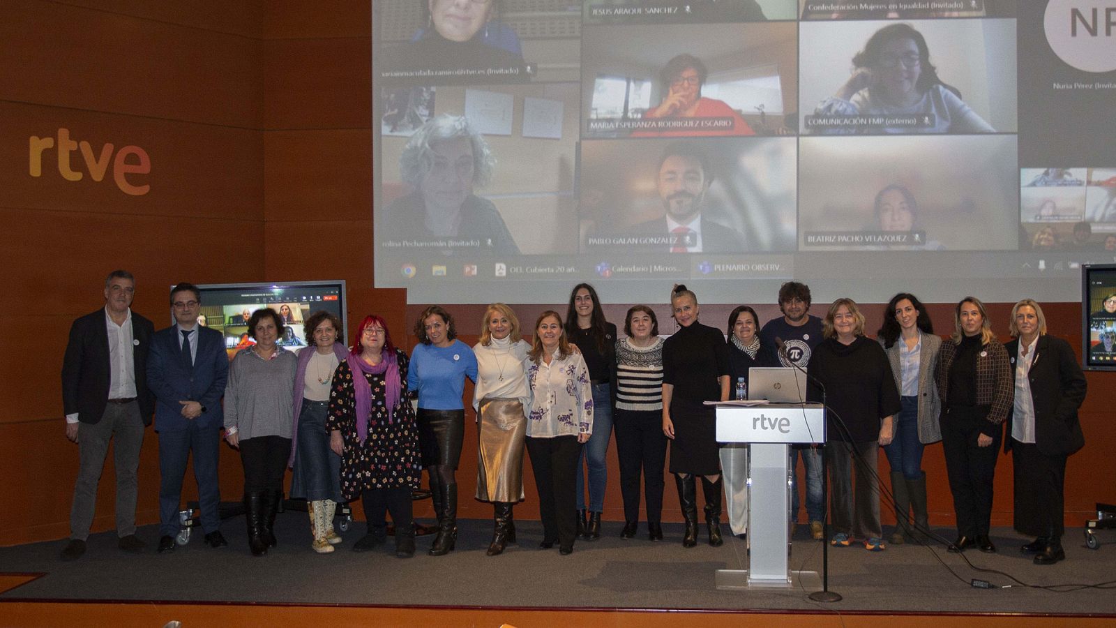 El Observatorio de Igualdad de RTVE, en la reunión de este martes