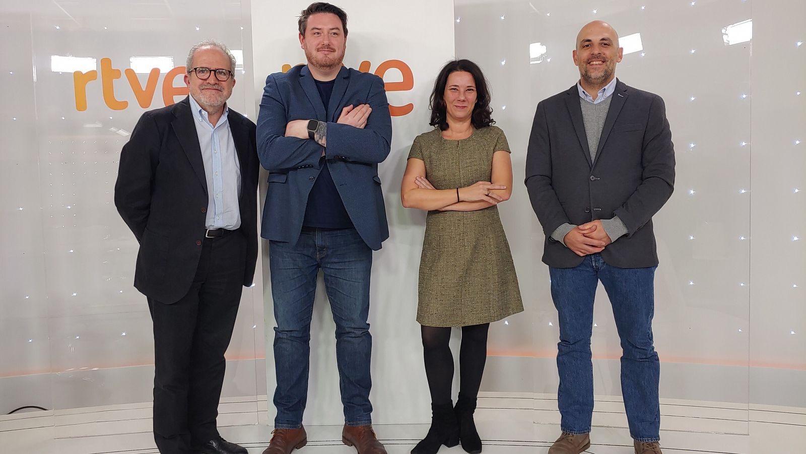 Pere Vila, Derek Bowler,, Belén López Garrido y Borja Díaz-Merry