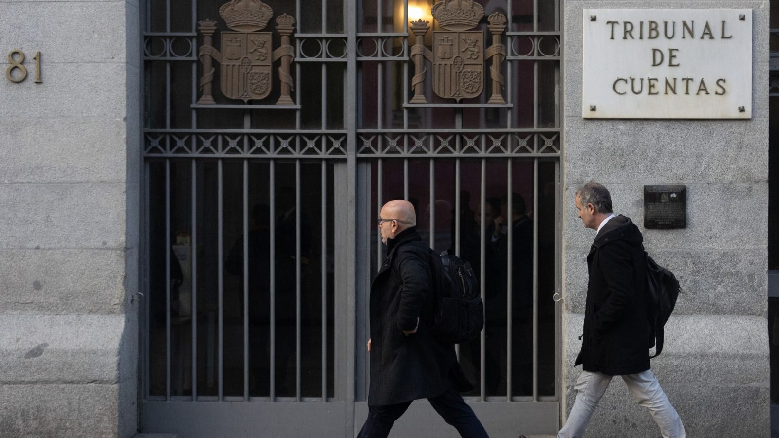 El abogado de Puigdemont, Gonzalo Boyé, a su llegada a la Audiencia previa sobre el 'procés' en el Tribunal de Cuentas.