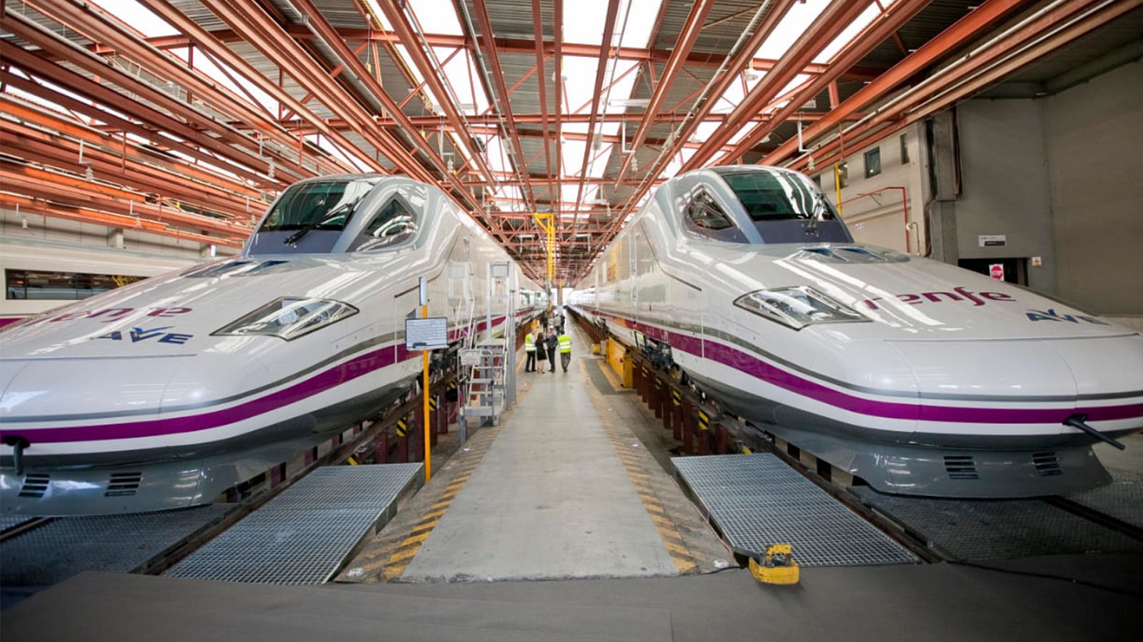 Los trenes AVE en España