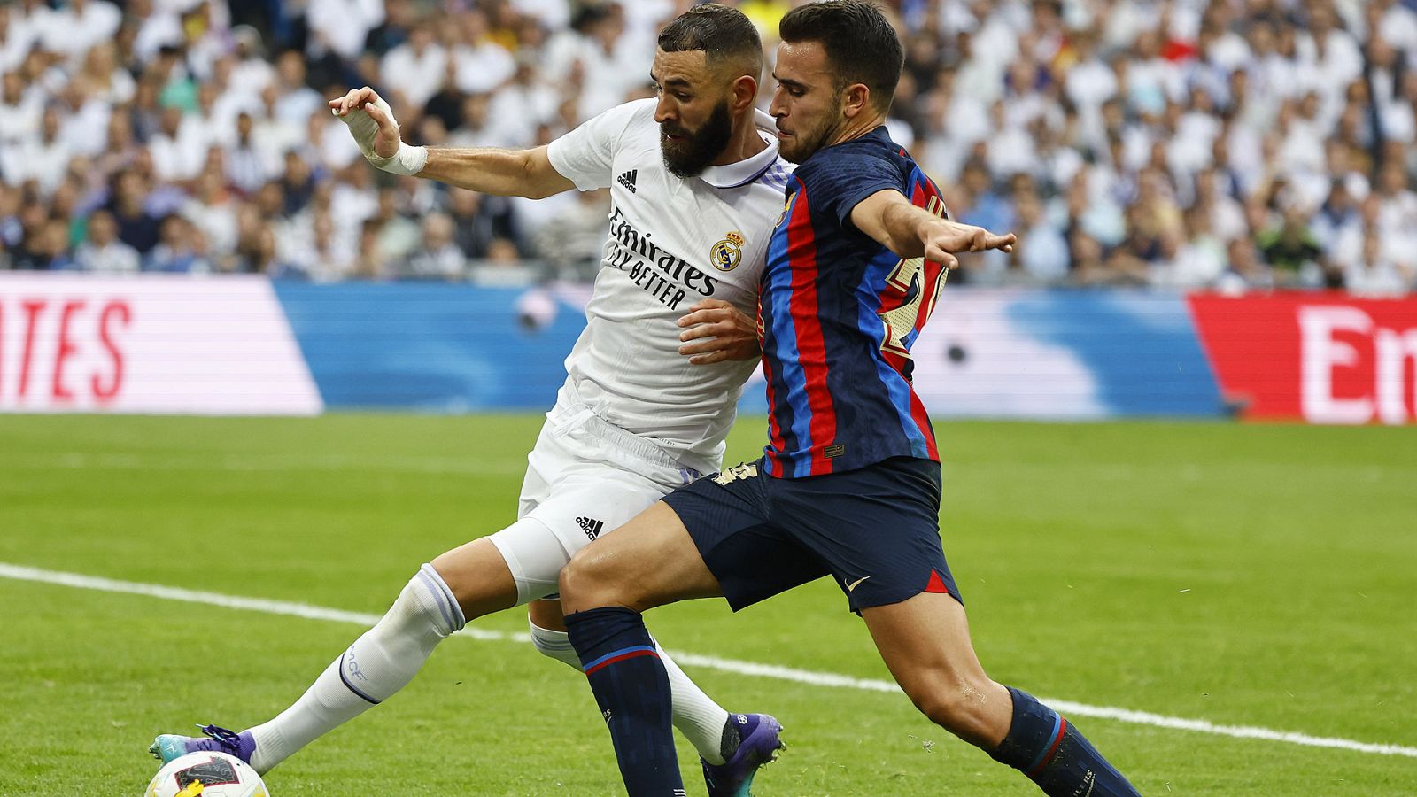 Un lance del último Real Madrid y Barcelona