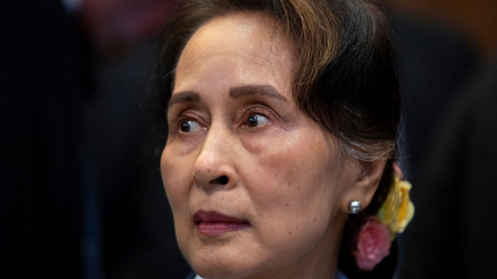 Una imagen de archivo de Aung San Suu Kyi.