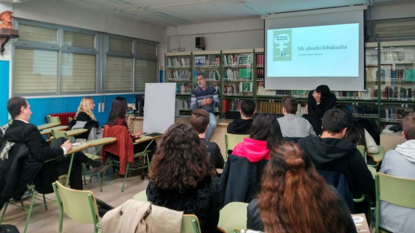 Una aula del IES Ramón y Cajal de Zaragoza