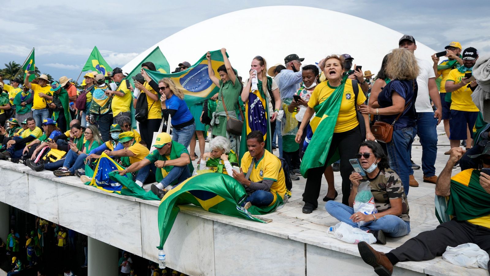 Imagen del asalto al Congreso brasileño, perpetrado el domingo por bolsonaristas radicales