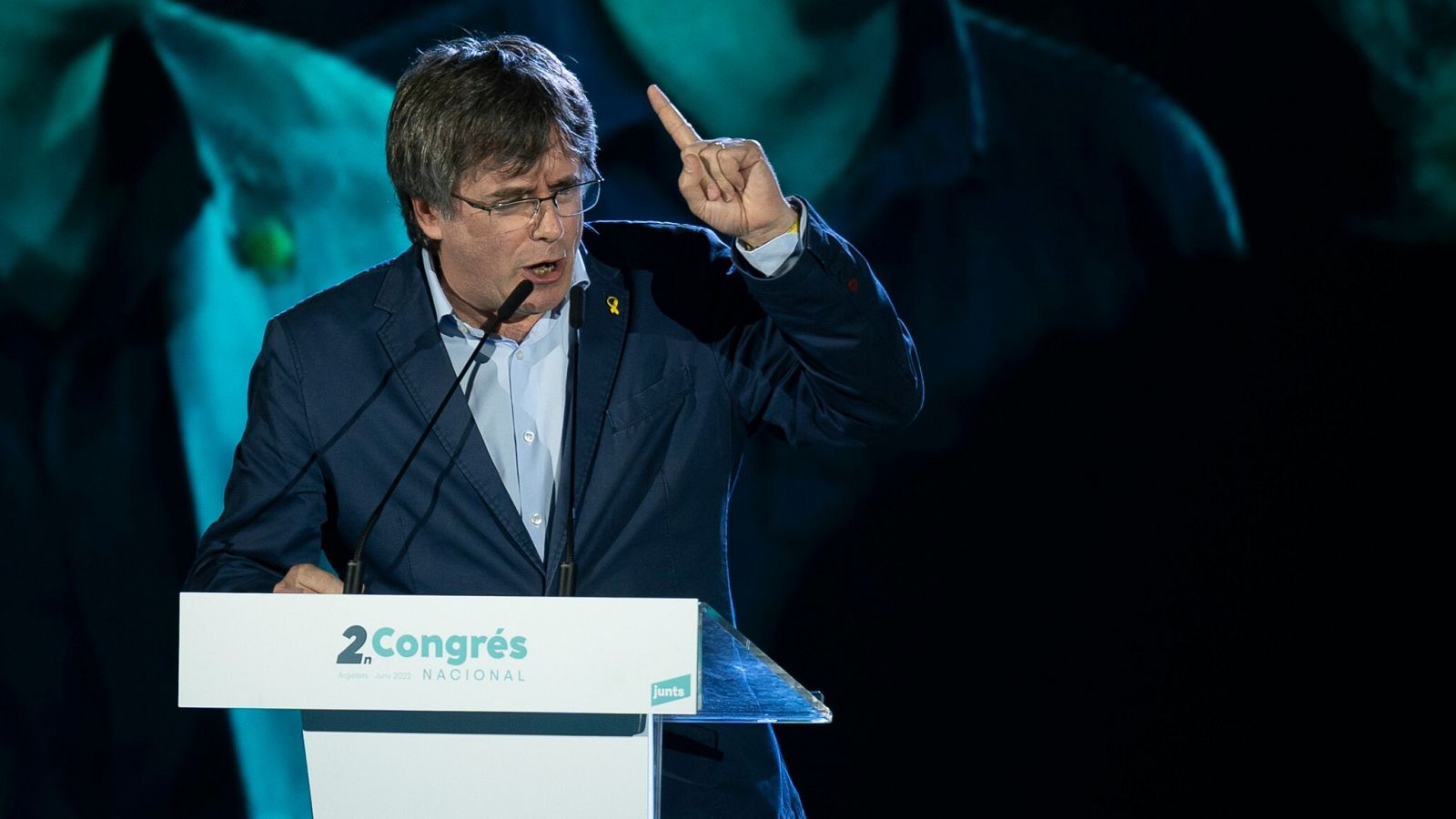 El expresidente catalán Carles Puigdemont