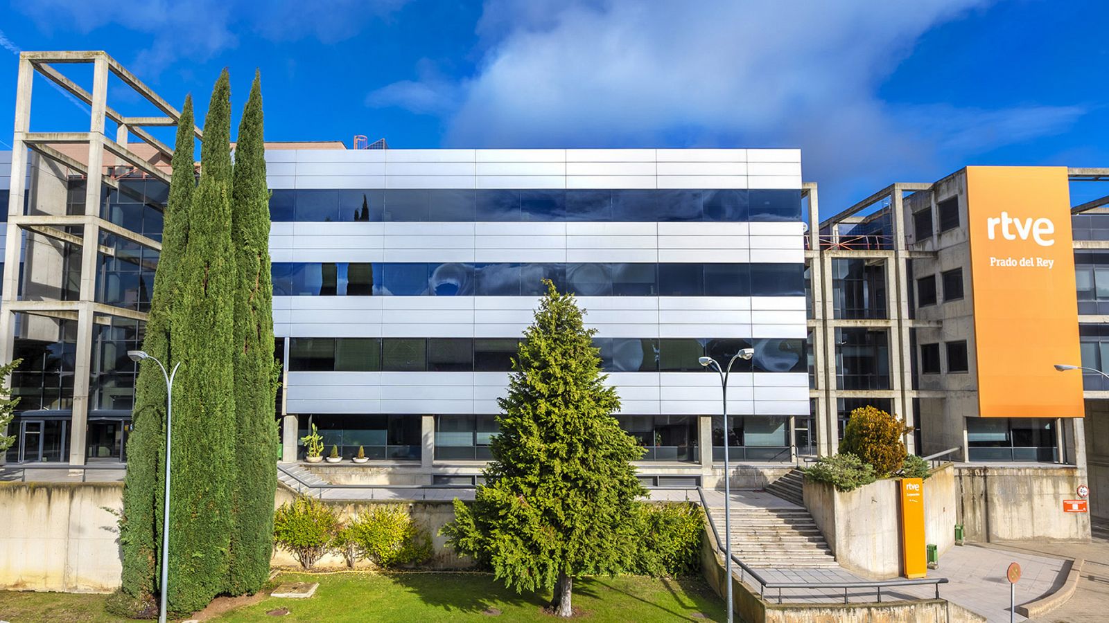 Edificio Prado del Rey en la sede de RTVE de Madrid